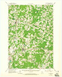 WITTENBERG, WI HISTORICAL MAP GEOPDF 15X