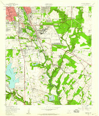 SOUTHTON, TX HISTORICAL MAP GEOPDF 7.5X7