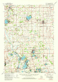 SILVER LAKE, WI HISTORICAL MAP GEOPDF 15