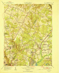 BELTSVILLE, MD HISTORICAL MAP GEOPDF 7.5