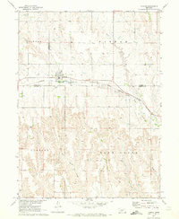 FARNAM, NE HISTORICAL MAP GEOPDF 7.5X7.5