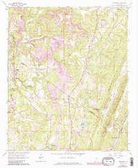 TRAFFORD, AL HISTORICAL MAP GEOPDF 7.5X7