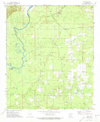MILO, AR HISTORICAL MAP GEOPDF 7.5X7.5 G