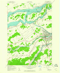 MASSENA, NY HISTORICAL MAP GEOPDF 7.5X7.