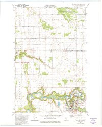 RED LAKE FALLS, MN HISTORICAL MAP GEOPDF