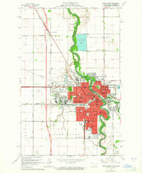 GRAND FORKS, ND-MN HISTORICAL MAP GEOPDF