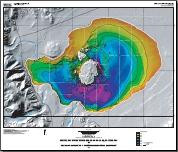 BATHYMETRIC MODEL OF MONO LAKE, SHT 1,CA