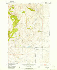 WALLROCK, MT HISTORICAL MAP GEOPDF 7.5X7