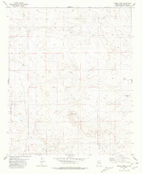 COWBOY MESA, NM HISTORICAL MAP GEOPDF 7.