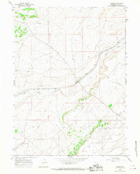 CARTER, WY HISTORICAL MAP GEOPDF 7.5X7.5