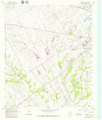 CORBET, TX HISTORICAL MAP GEOPDF 7.5X7.5
