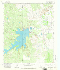 LAKE DIVERSION, TX HISTORICAL MAP GEOPDF