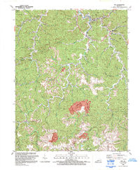 INEZ, KY HISTORICAL MAP GEOPDF 7.5X7.5 G