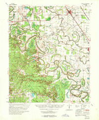 ROTAN, AR HISTORICAL MAP GEOPDF 15X15 GR