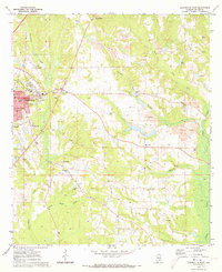 GREENVILLE EAST, AL HISTORICAL MAP GEOPD