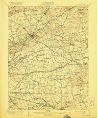 NEW HOLLAND, PA HISTORICAL MAP GEOPDF 15