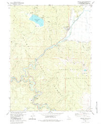 CRESCENT MILLS, CA HISTORICAL MAP GEOPDF