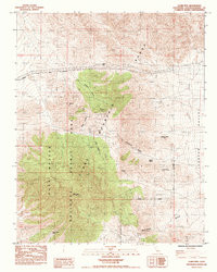CLARK MOUNTAIN, CA HISTORICAL MAP GEOPDF