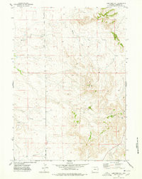 LONE TREE HILL, WY HISTORICAL MAP GEOPDF