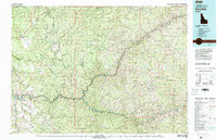 KOOSKIA, ID HISTORICAL MAP GEOPDF 30X60