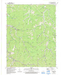MCDOWELL, KY HISTORICAL MAP GEOPDF 7.5X7