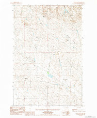 BISCUIT BUTTE, MT HISTORICAL MAP GEOPDF