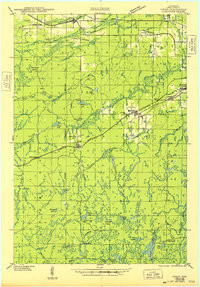 UPSON, WI HISTORICAL MAP GEOPDF 15X15 GR
