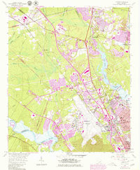 LADSON, SC HISTORICAL MAP GEOPDF 7.5X7.5