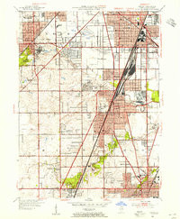 HARVEY, IL HISTORICAL MAP GEOPDF 7.5X7.5