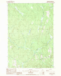 SPRINGFIELD, ME HISTORICAL MAP GEOPDF 7.