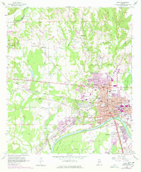 SELMA, AL HISTORICAL MAP GEOPDF 7.5X7.5