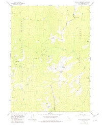 DEVILS PUNCHBOWL, CA HISTORICAL MAP GEOP