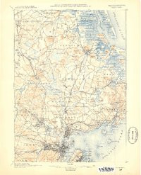 SALEM, MA HISTORICAL MAP GEOPDF 15X15 GR