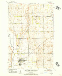 OAKES, ND HISTORICAL MAP GEOPDF 7.5X7.5