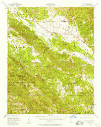 BRYSON, CA HISTORICAL MAP GEOPDF 15X15 G