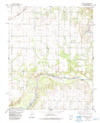 QUANAH NE, OK-TX HISTORICAL MAP GEOPDF 7