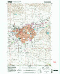 WALLA WALLA, WA-OR HISTORICAL MAP GEOPDF