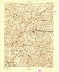 THORNTON, WV HISTORICAL MAP GEOPDF 15X15
