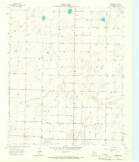 DODD NE, TX HISTORICAL MAP GEOPDF 7.5X7.