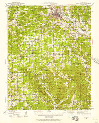WEST PLAINS, MO HISTORICAL MAP GEOPDF 15