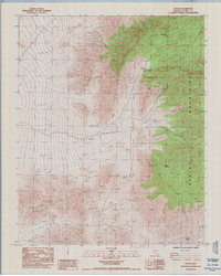 POTOSI, NV HISTORICAL MAP GEOPDF 7.5X7.5
