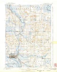 PORTAGE, WI HISTORICAL MAP GEOPDF 15X15