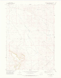 SOUTH OAT CREEK, WY HISTORICAL MAP GEOPD