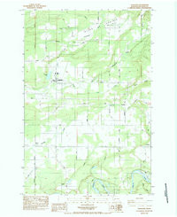 ONALASKA, WA HISTORICAL MAP GEOPDF 7.5X7