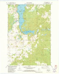 MIKANA, WI HISTORICAL MAP GEOPDF 7.5X7.5