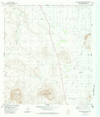 PACKSADDLE MOUNTAIN, TX HISTORICAL MAP G