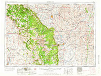 SHERIDAN, WY-MT HISTORICAL MAP GEOPDF 1X