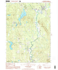 HILLSBORO, NH HISTORICAL MAP GEOPDF 7.5X