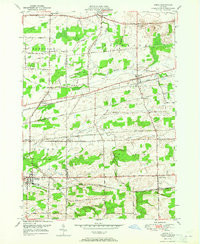 CORFU, NY HISTORICAL MAP GEOPDF 7.5X7.5