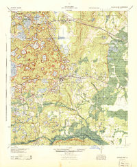 INTERLACHEN, FL HISTORICAL MAP GEOPDF 15